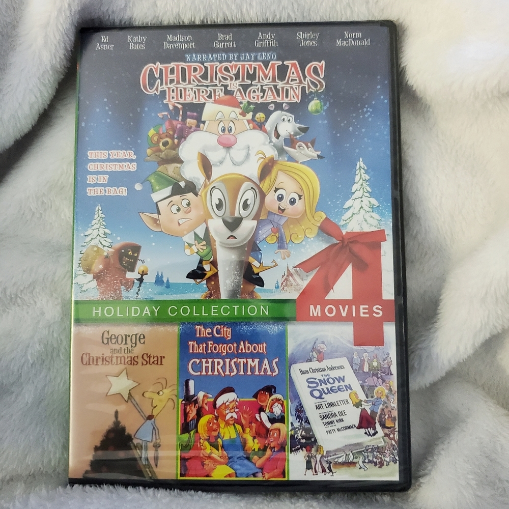 DVD   Four Classic Heartwarming Christmas Movies The Whole Family will enjoy!
